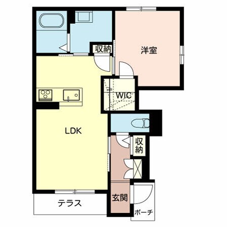 フェリーシード桜丘A棟・B棟の物件間取画像